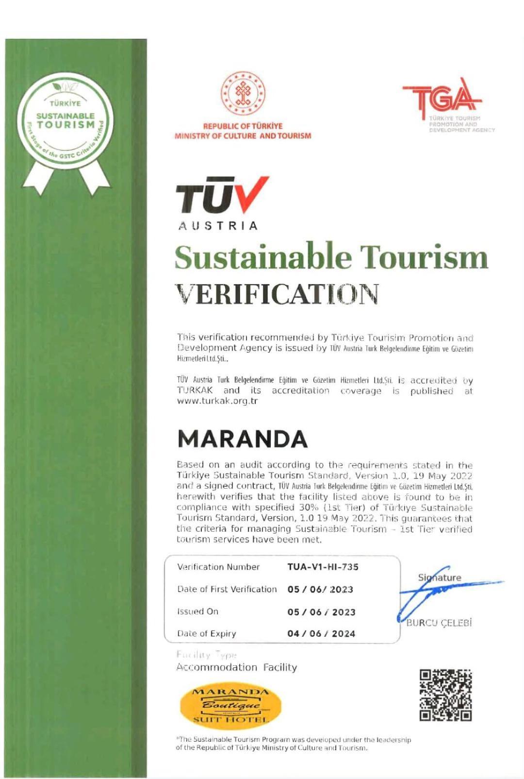 Maranda Suit Hotel Κωνσταντινούπολη Εξωτερικό φωτογραφία